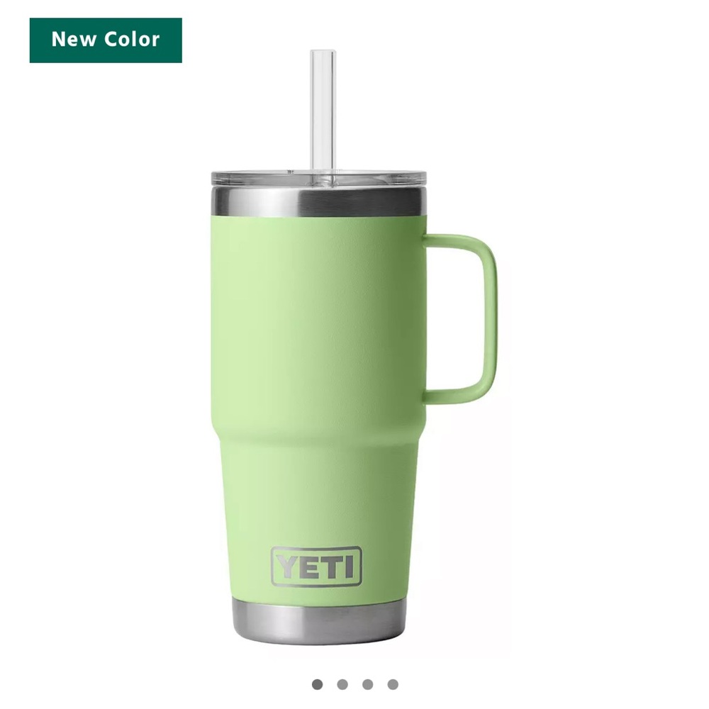 YETI Key Lime 25 oz Rambler Mug with Handle